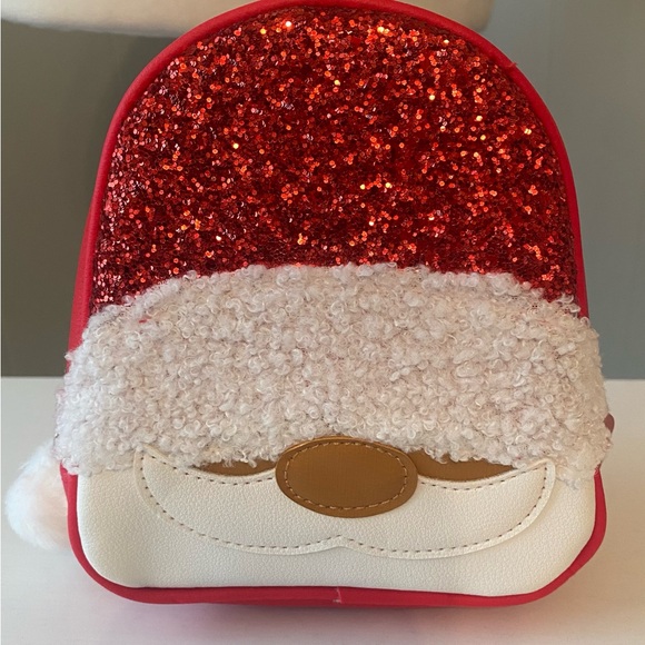 Bath & Body Works Handbags - Bath & Body Works Festive Red Santa Make-up/ cosmetic bag. Never been used.